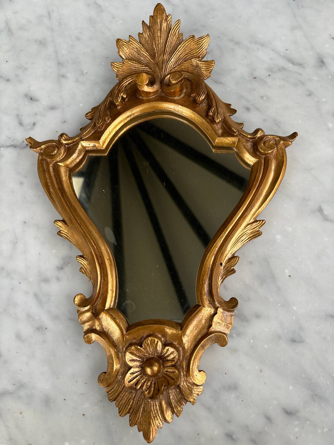 Golden Venetian mirror