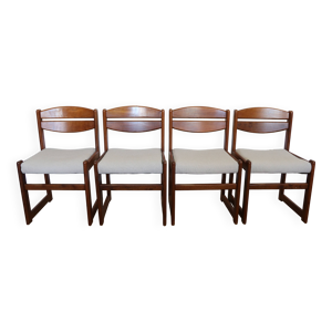 4 chaises brutalistes