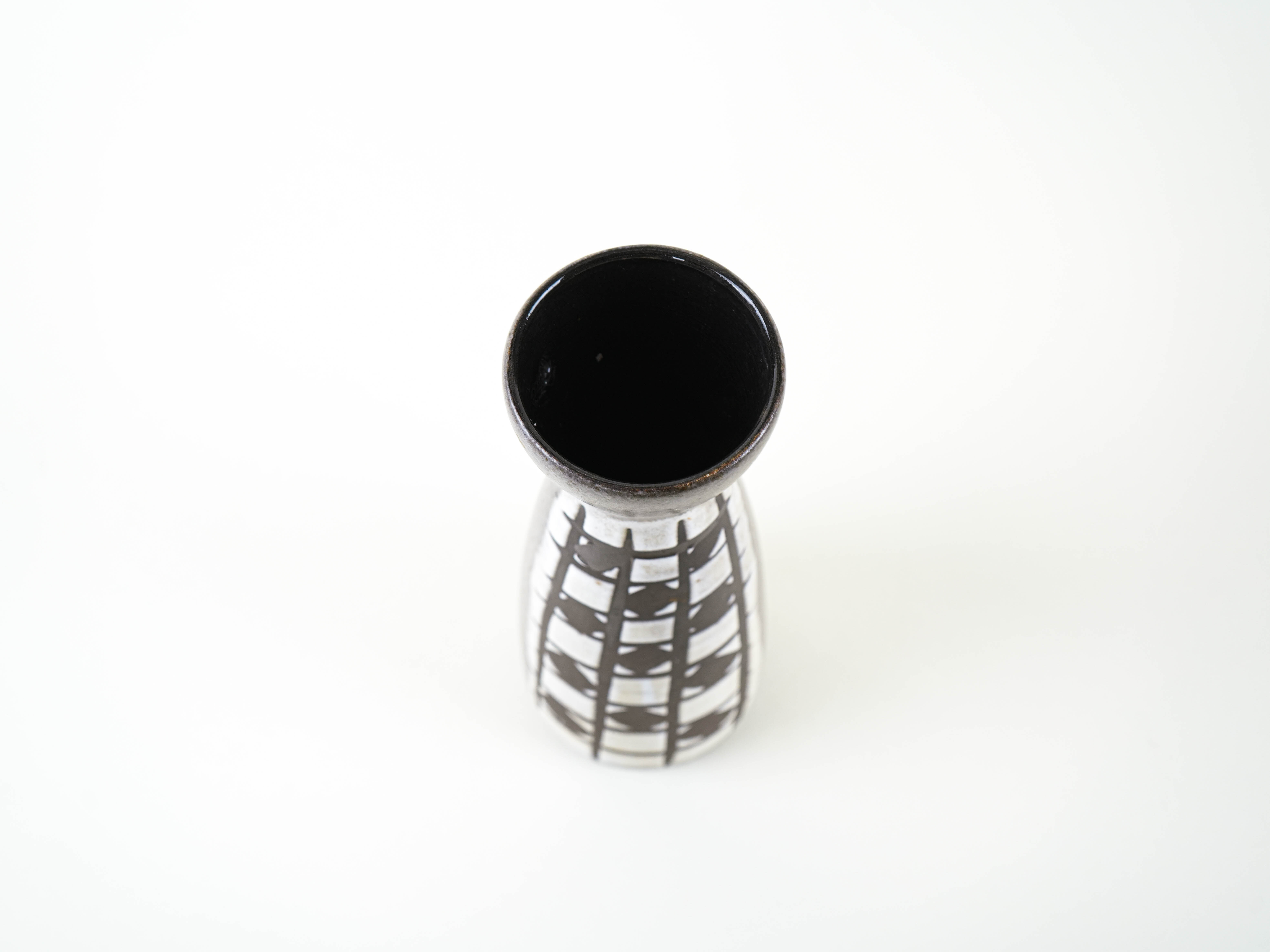 Ceramic vase, German design, 1960s, made in West Germany