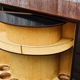 Swivel bar cabinet, 60s
