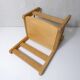 Small vintage combelle wooden chair for children