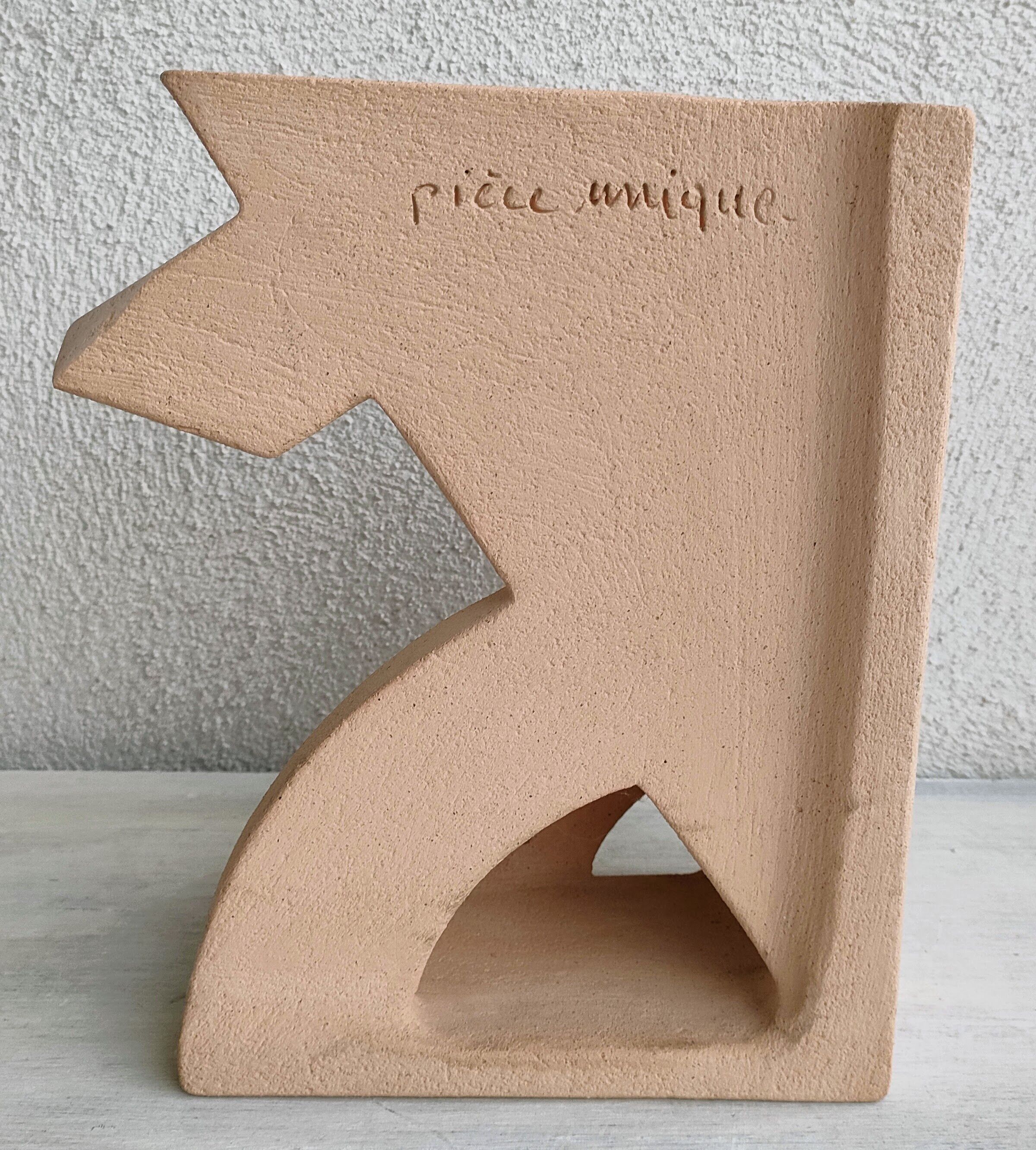 Terracotta book greenhouse art deco style