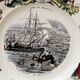Set of 10 plates Creil & Montereau, Siege of Sebastopol, fine earthenware