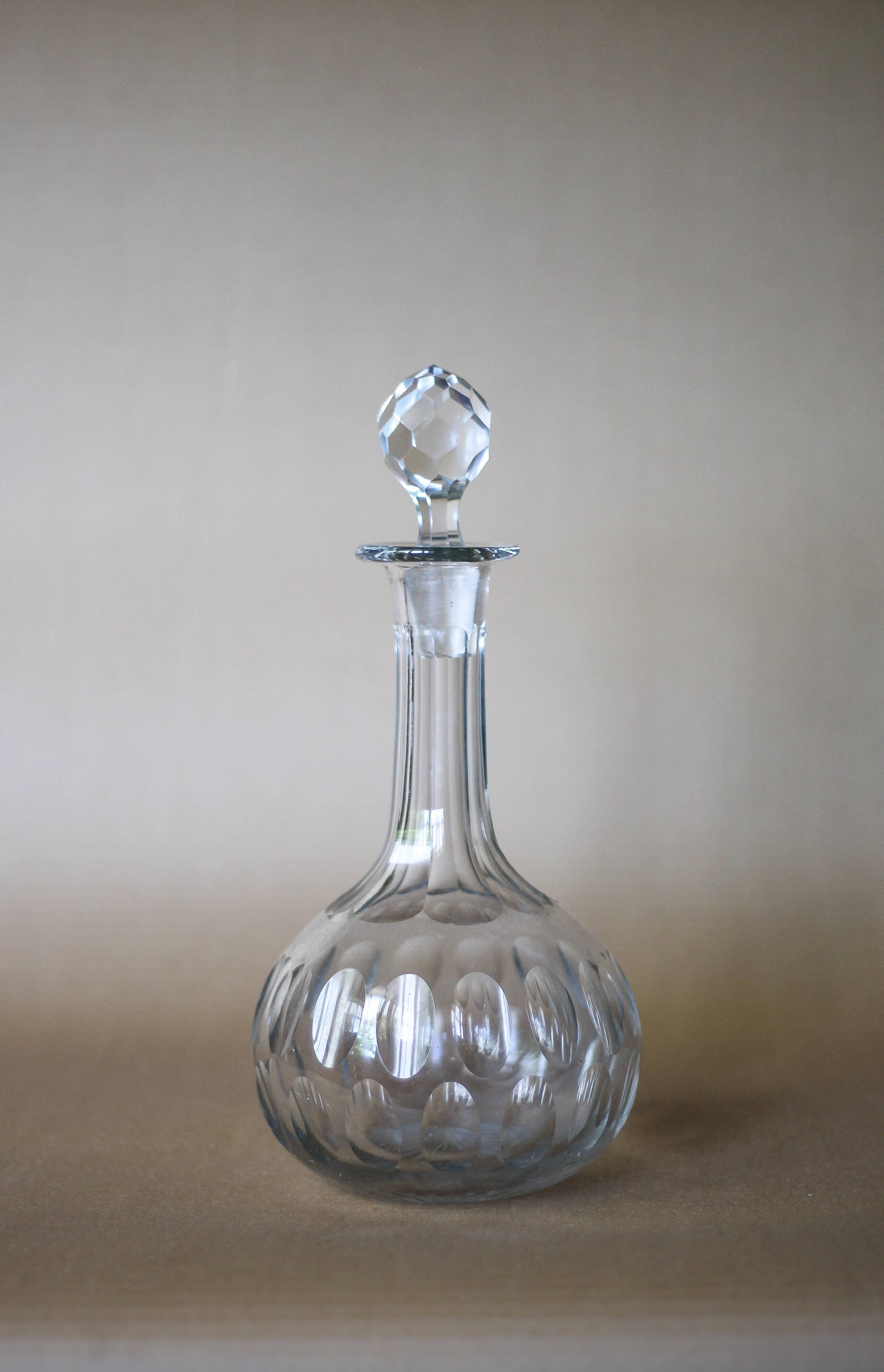 Carafe vintage en cristal