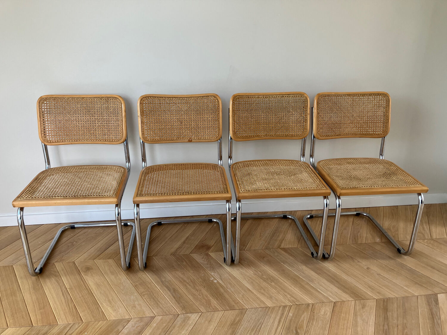4 chair Marcel Breuer Ceska B32