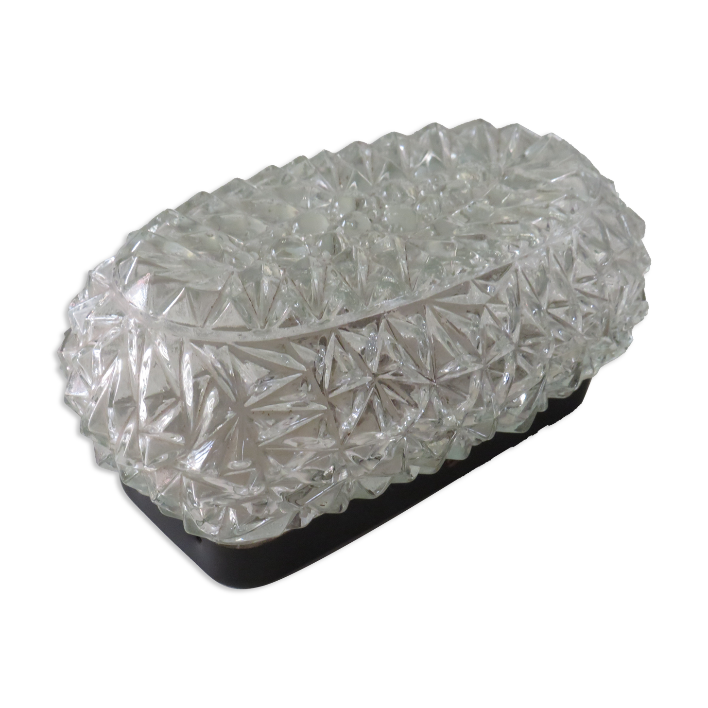 Mid-century oval wall lamp, Belgium 1960-1970