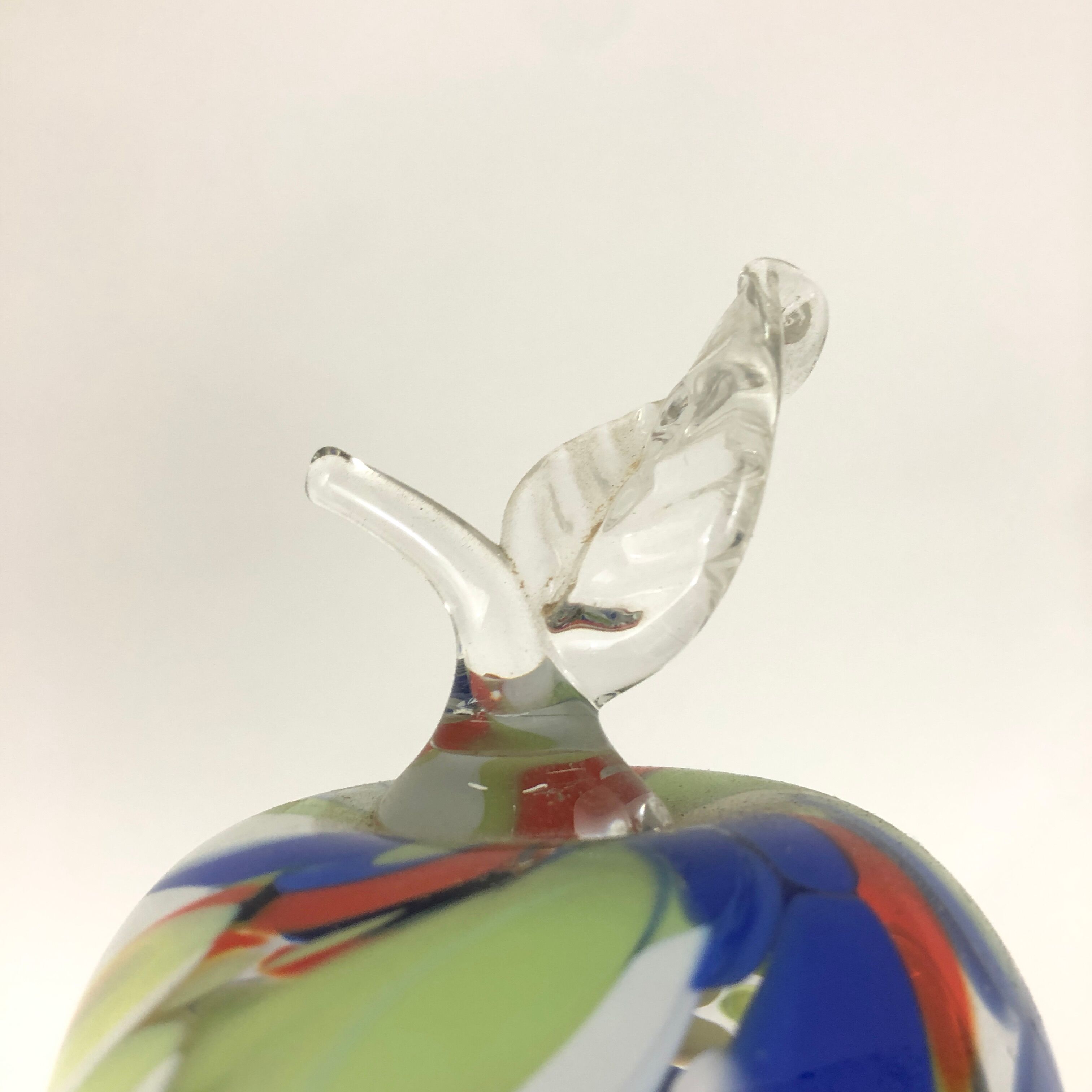 Paper press or sculpture in the shape of an apple