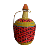 Demijohn 5 liters in scoubidou