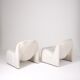 Pair of Alky armchairs by Giancarlo Piretti for Artifort, Italy 1970s