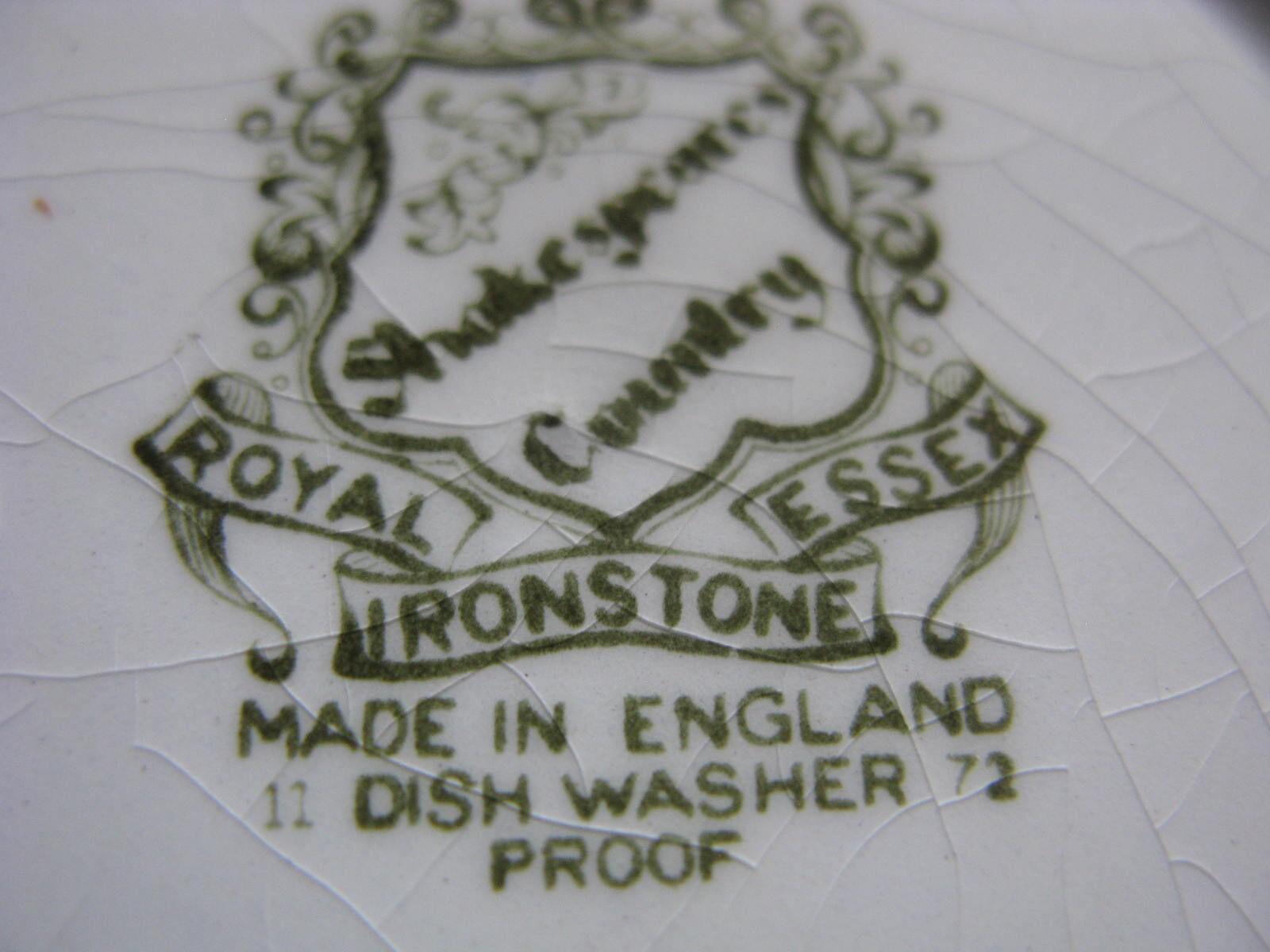 Set of 7 cups "royal essex"