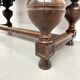 Neo-Renaissance desk in solid oak, circa 1900