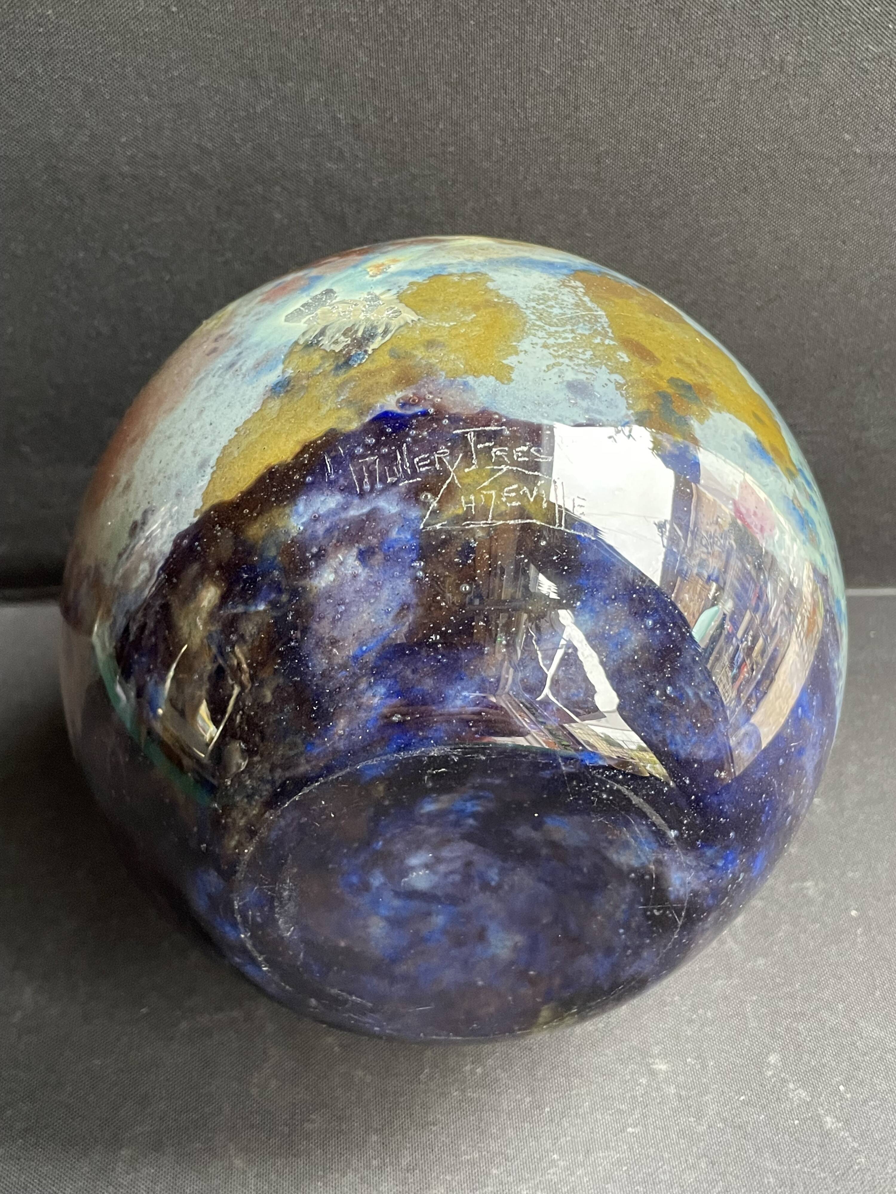 Muller Brothers Lunéville Vase (1897-1936)