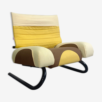 Postmodern 'Peter Pan' Lounge Chair, Michele De Lucchi for Thalia&Co, Italy 1982