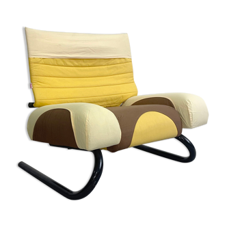 Postmodern 'Peter Pan' Lounge Chair, Michele De Lucchi for Thalia&Co, Italy 1982