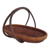 Vintage bamboo basket