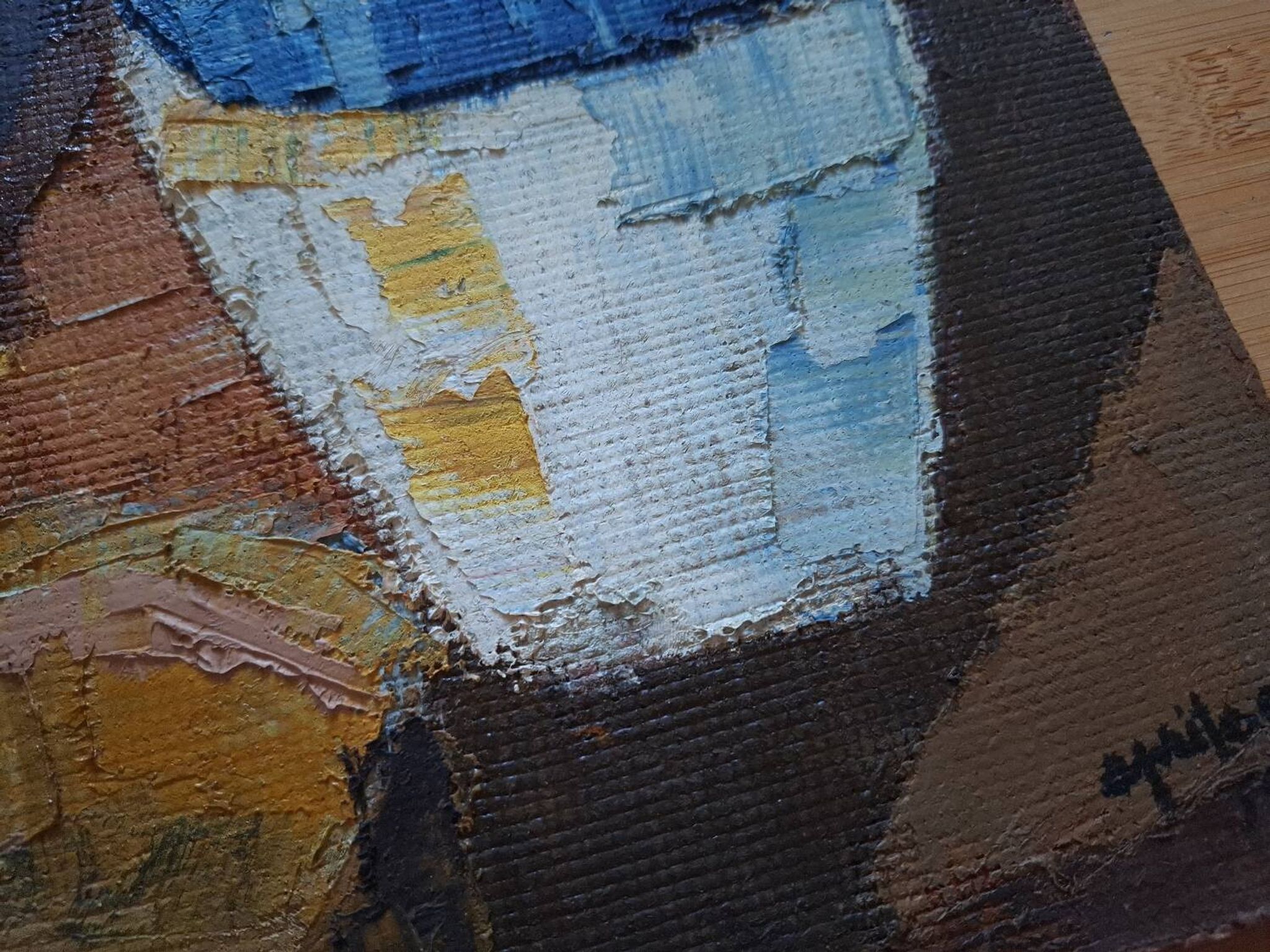 Still life from the 50s, signed