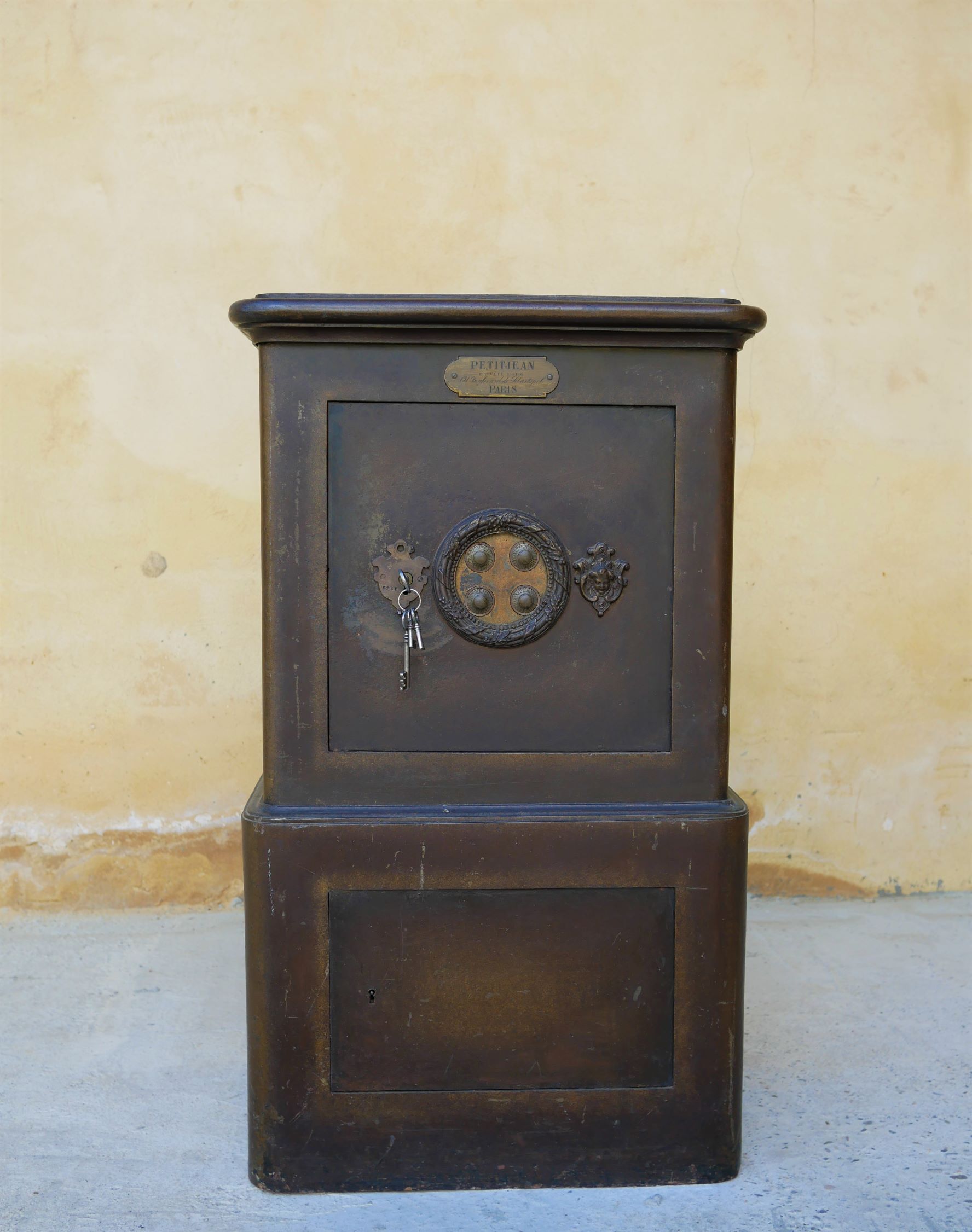 Coffre-fort PetitJean Paris fin XIX