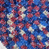 Colorful Boucherouite Moroccan rug - 86 x 152 cm