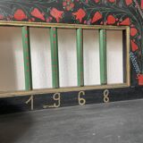 Moldavian bench 1968 polychrome