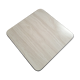 Flat bottom in white veined formica gray - vintage