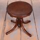 Art Deco Piano Swivel Stool in Beech from Thonet, Czech, 1930s