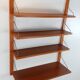 Norwegian teak shelf model Rival by Brødrene Jåtog Møbelfabrikk, 1960s
