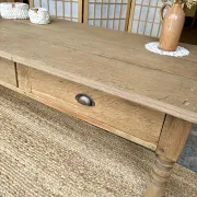 Table basse en chêne 