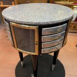 Gyrator dentist's cabinet