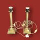 Pair of vintage solid brass lamp bases – Empire style