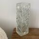 Vase en verre rectangulaire vintage