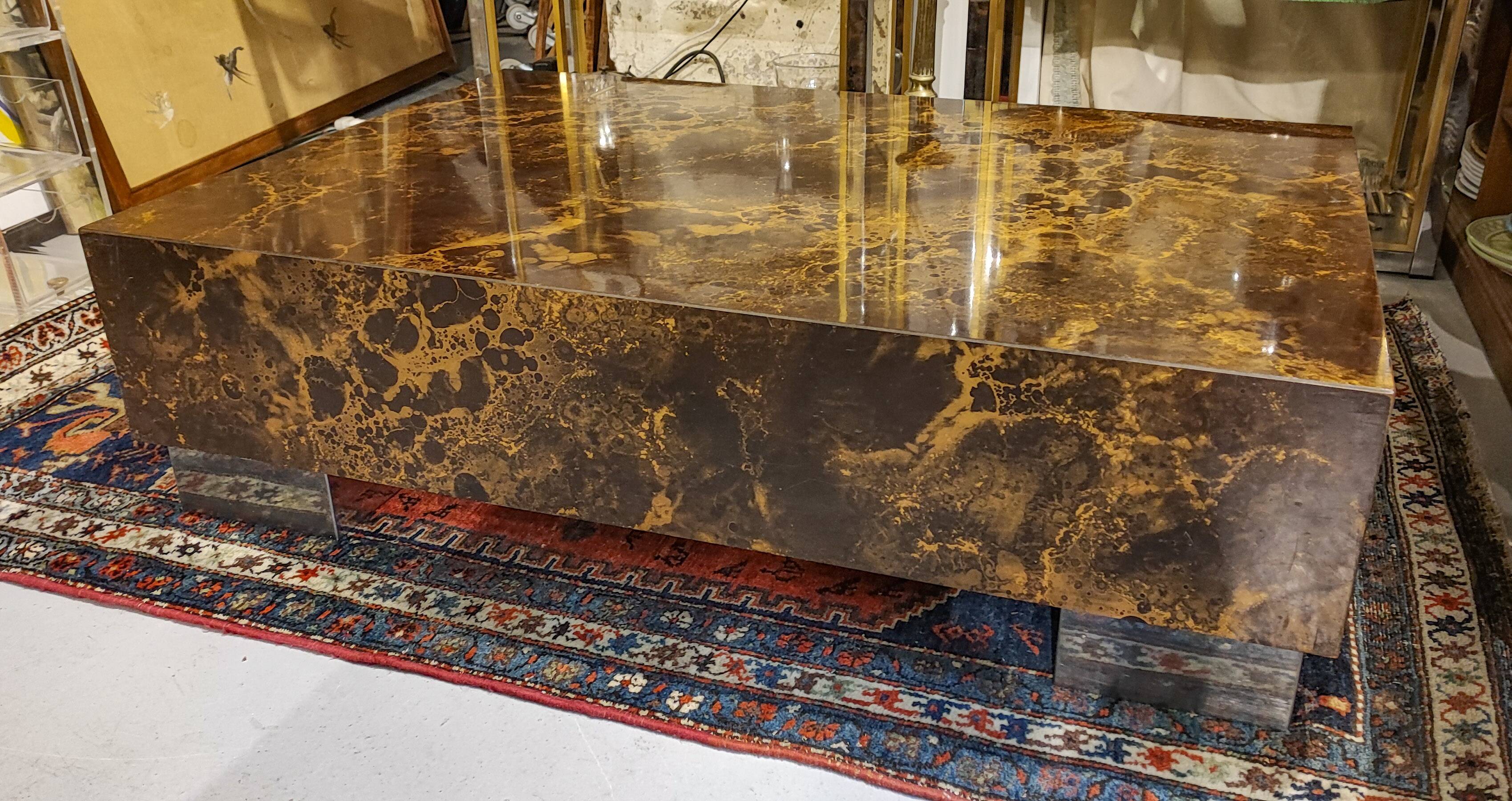 Table Basse Solar Eruption par Guy Lefèvre pour Ligne Roset, 1970