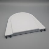 Wall shelf enamelled