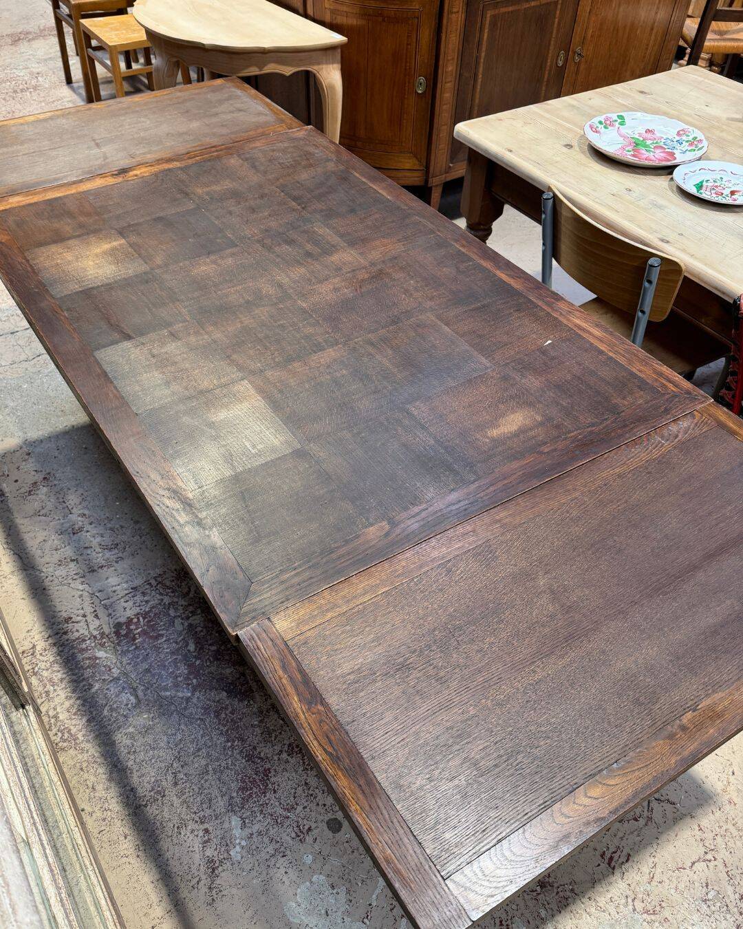 Art Deco oak table - Modernist design 1940