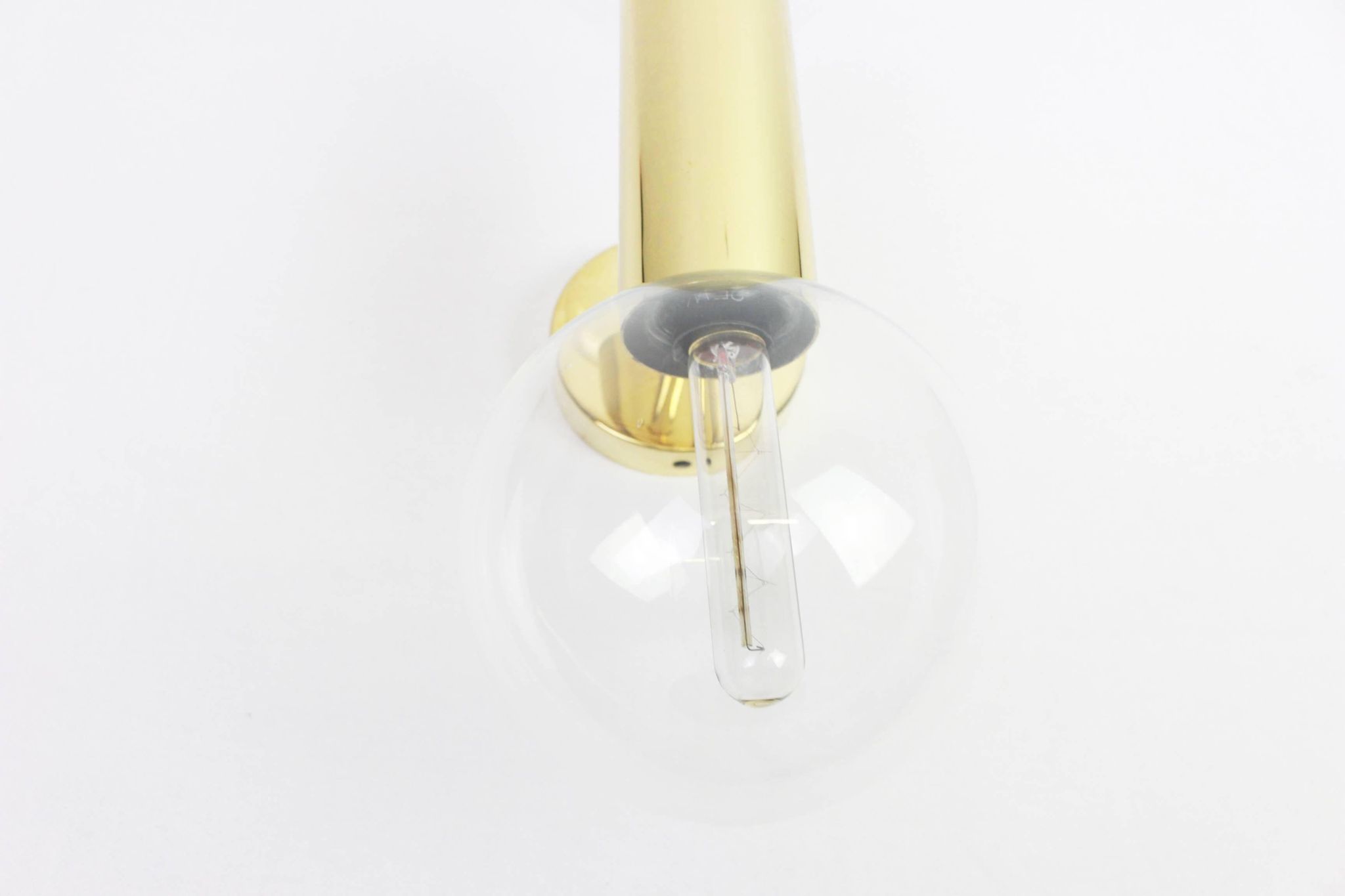 Pair of mid-century design wall lamps by Motoko Ishii for Staff, Germany, 1970s.