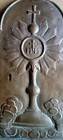 Antique bronze tabernacle door from the 18th century