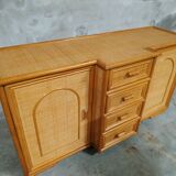 Rattan buffet