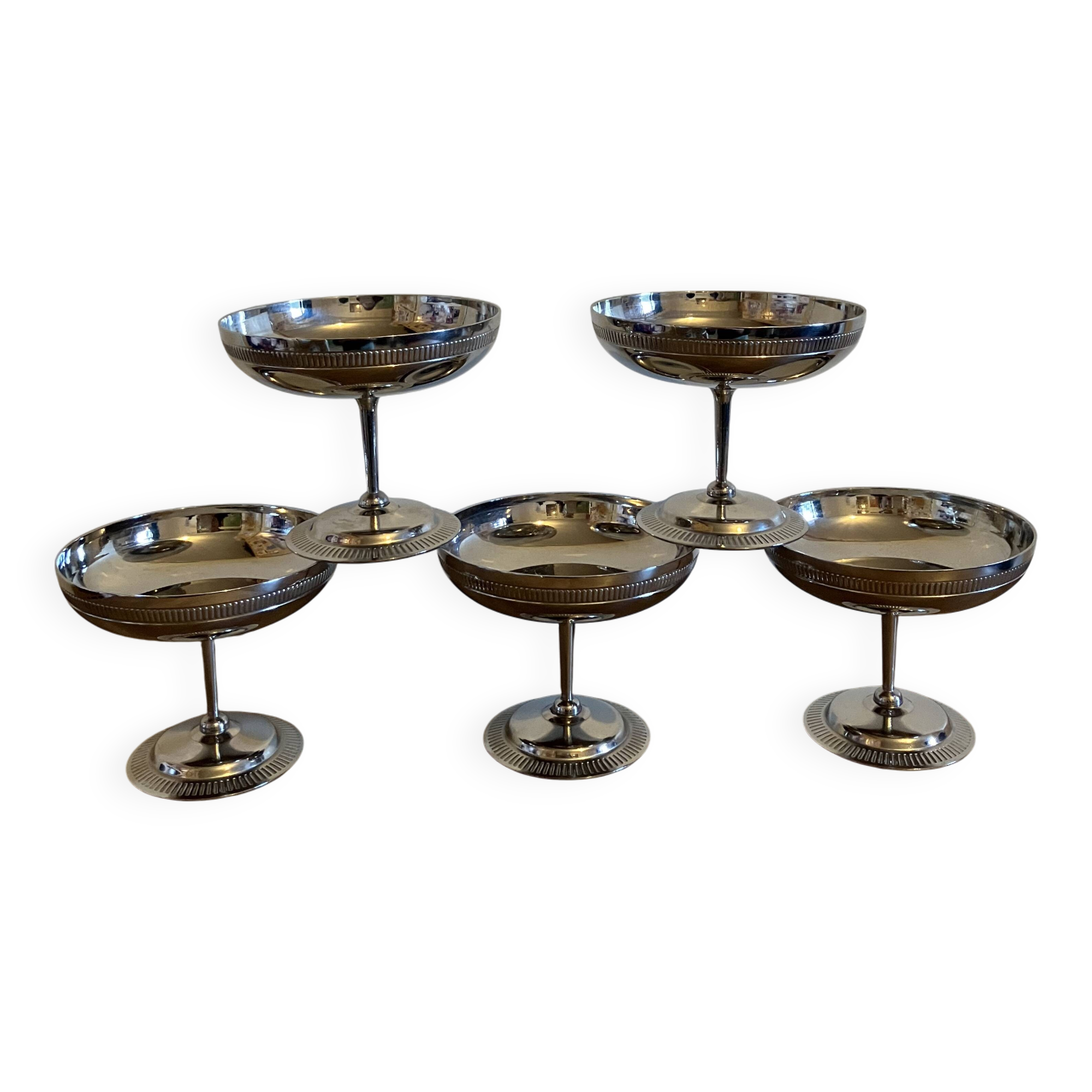 stainless steel ice cream cup
