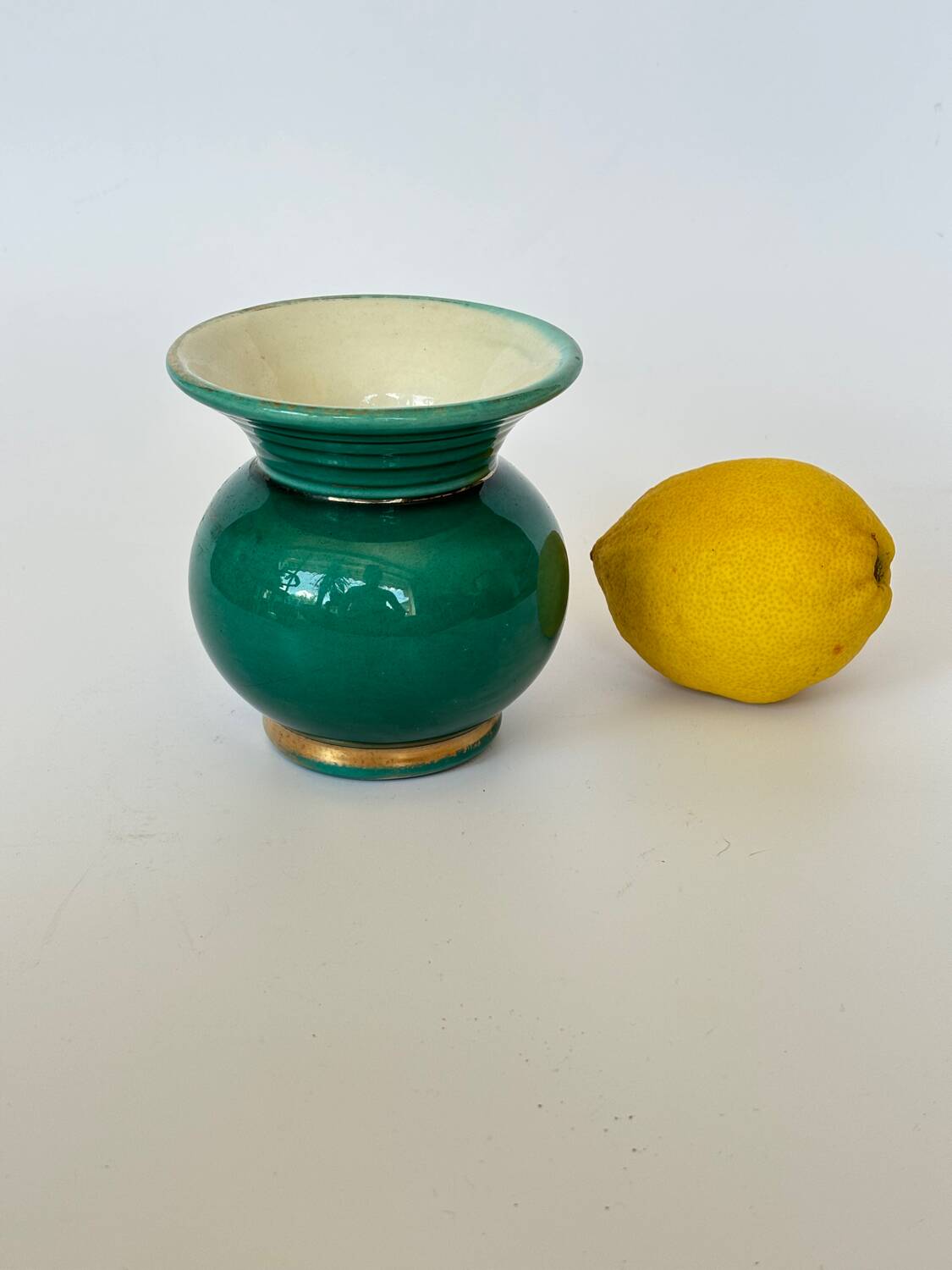 Mini ceramic ball vase