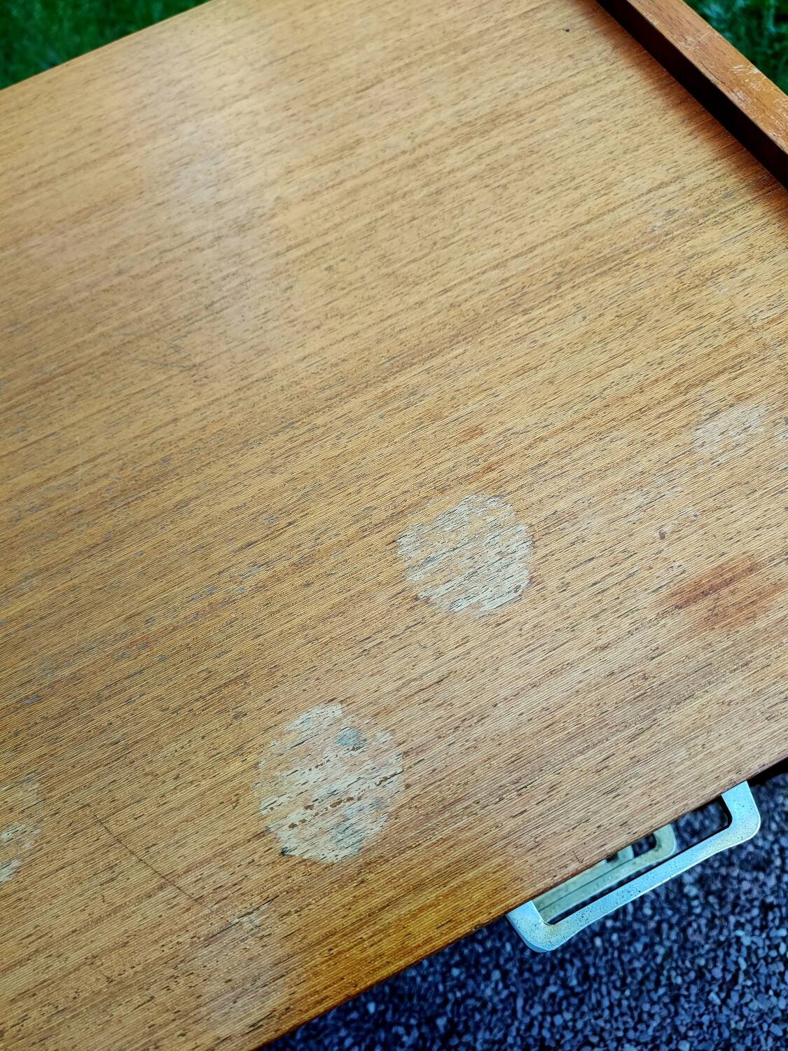 Vintage 4-drawer Scandinavian-style chest of drawers