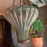 Blown glass lantern
