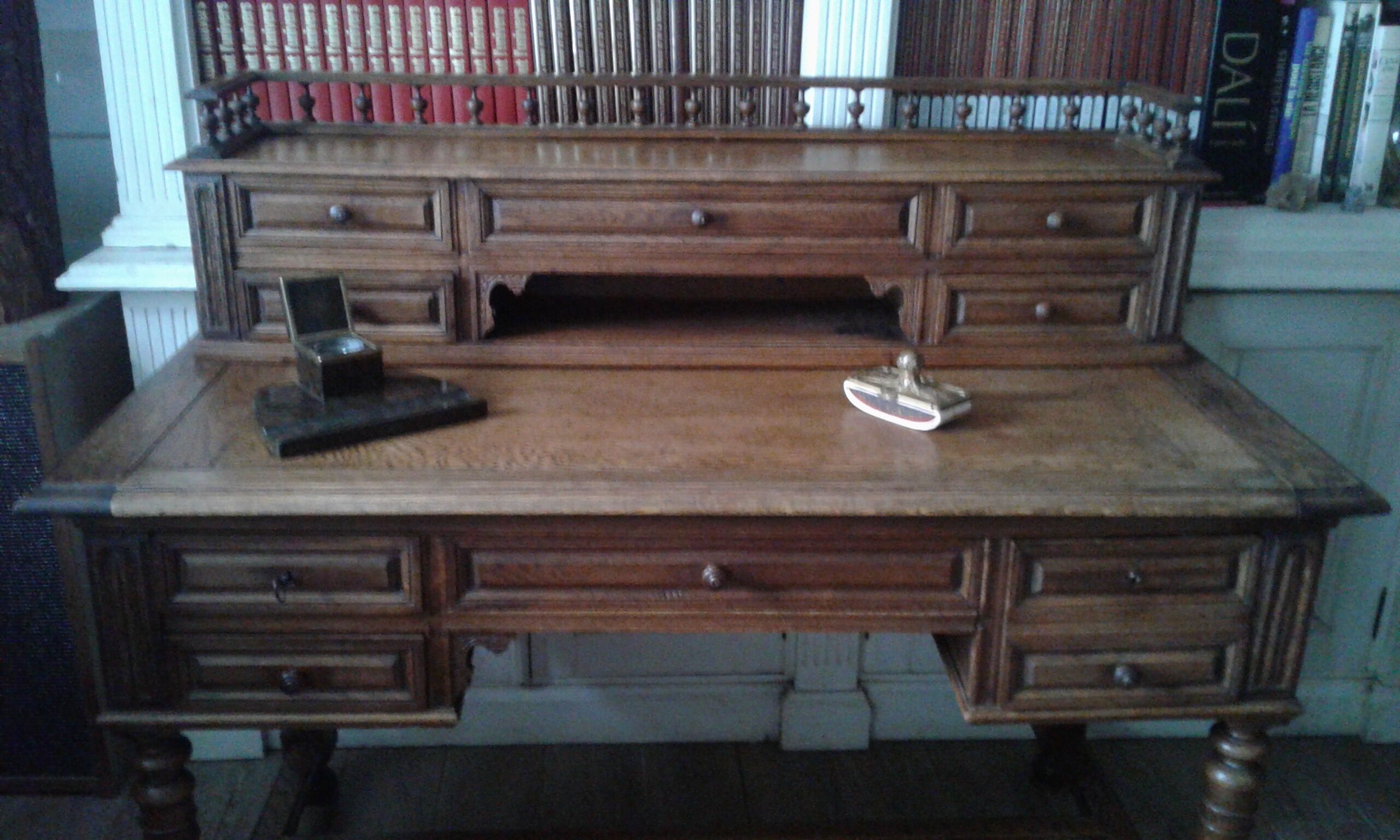 Oak desk