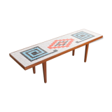 Seventies mosaic coffee table