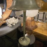 rare art deco table lamp by jean perzel no. 516 bronze opaline glass 1936