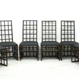 Chaises en rotin, 1970