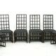 Chaises en rotin, 1970