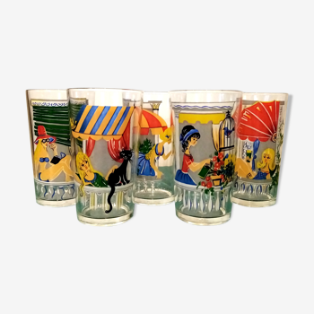 Verres vintage