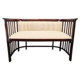 Josef Hoffmann Attributed Beech Sofa, Vienna Secession, 1920s