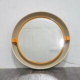 Space Age Plastic Mirror in the style of Specchio Allibert, 1970s