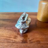 Silver match table lighter