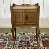 Louis XV walnut bedside table from the early 20th century